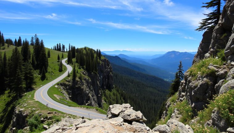 Overcome Fear of Driving on Narrow Mountain Roads
